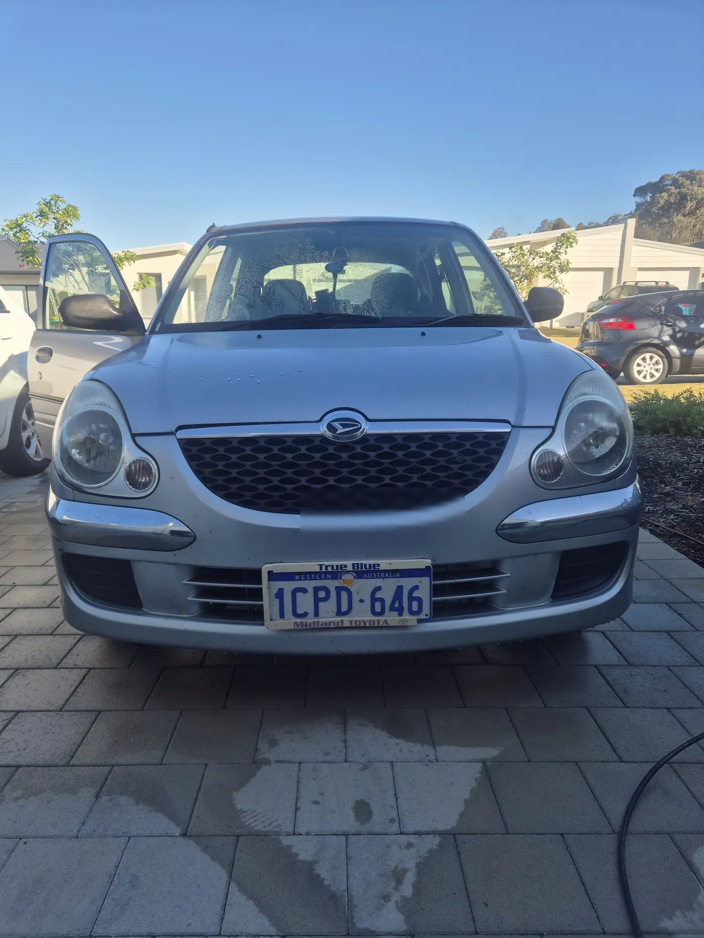 Customer Mercedes after an exterior wash